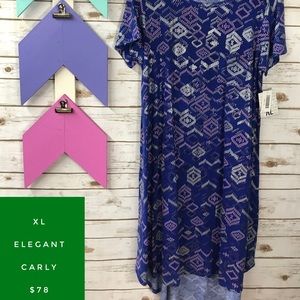 NWT LULAROE ELEGANT CARLY SIZE XL